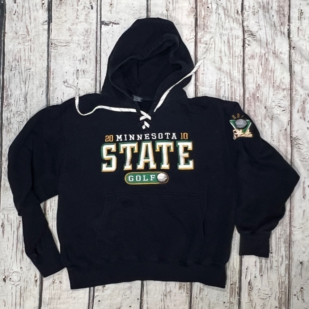 Minnesota State Golf 2010 Hoodie Pullover Jumper Sweatshirt Large